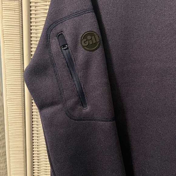 Outdoor Women’s Knit Fleece Jacket, size 8, Navy - Picture 4 of 5